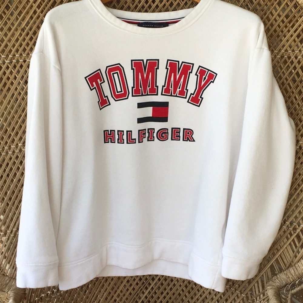 Tommy Hilfiger Sweatshirt Spell Out Size M